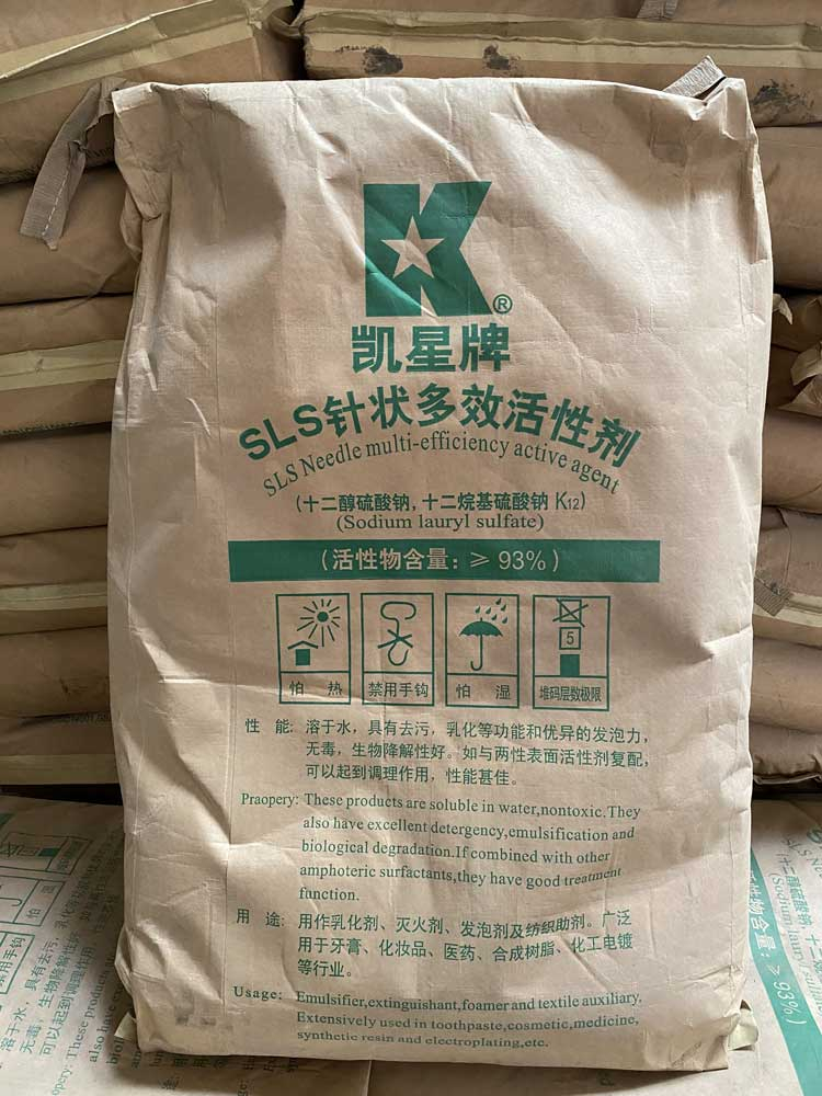 十二烷基硫酸钠（K12）针状
